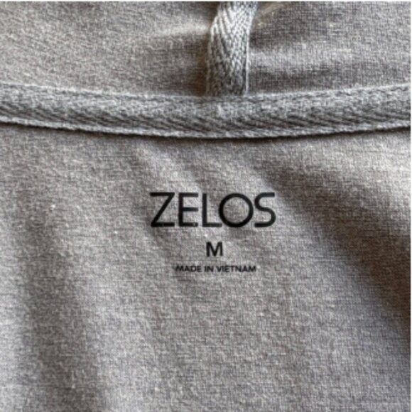 Zelos Sharkbite Hem open fornt cardigan size M - Picture 5 of 8